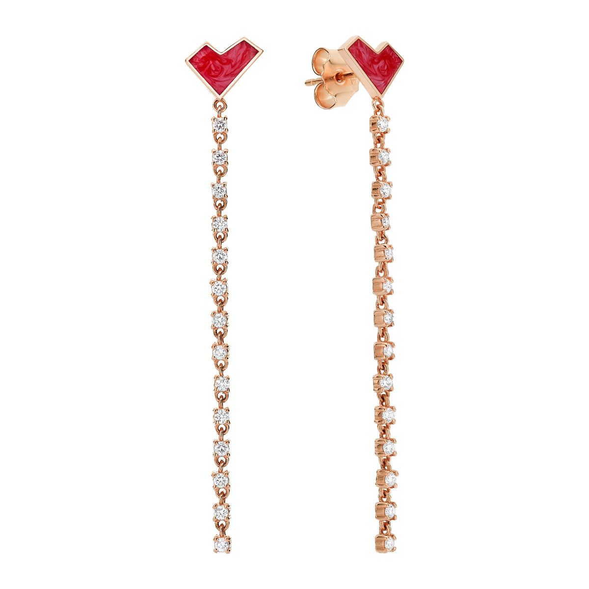 Giulia enamel earring - NEW