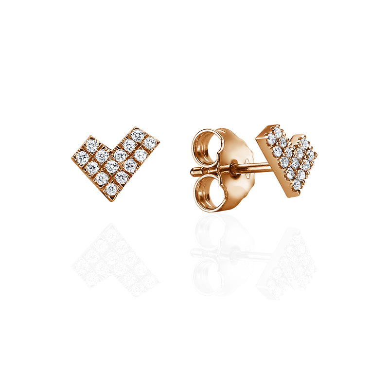 Viziata Oro Bianco Earring