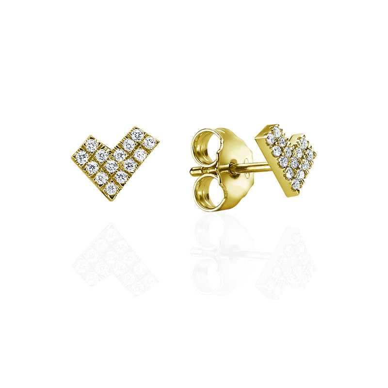 Viziata Oro Bianco Earring