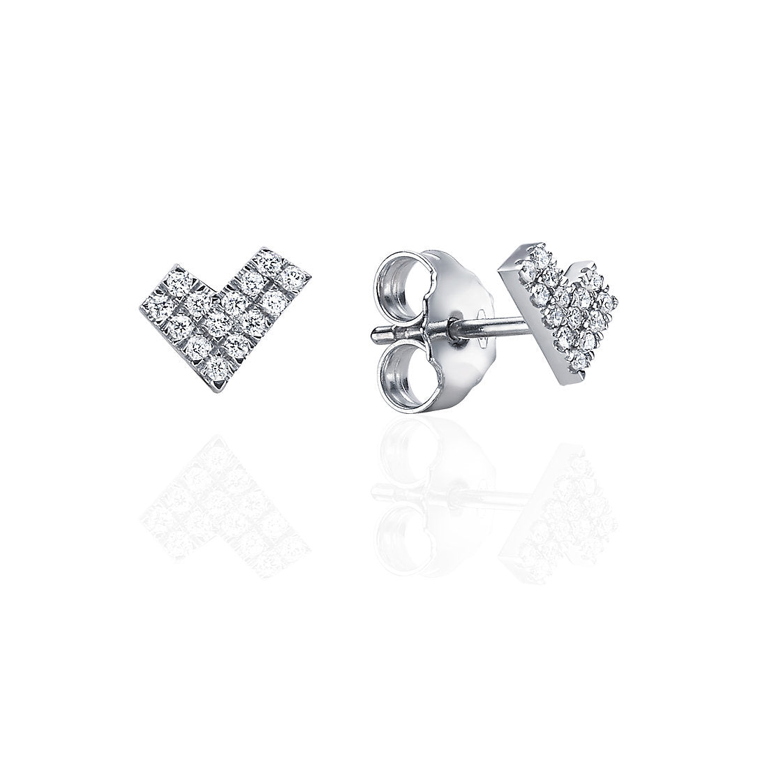 Viziata Oro Bianco Earring