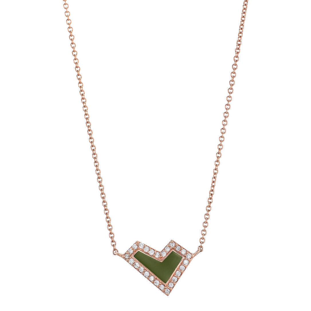 Creativa Smalto Verde Necklace