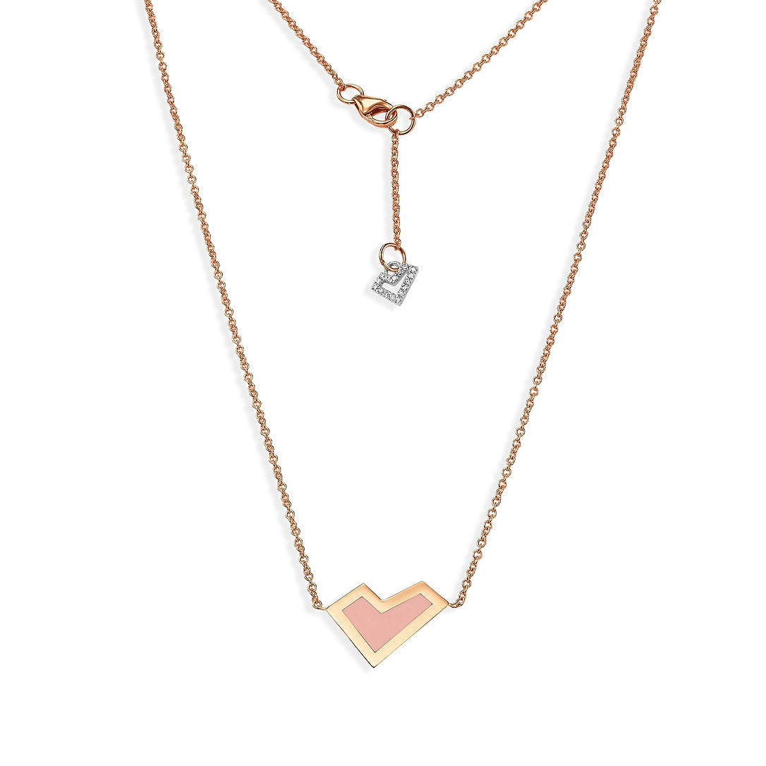 Creativa Smalto Rosa Necklace