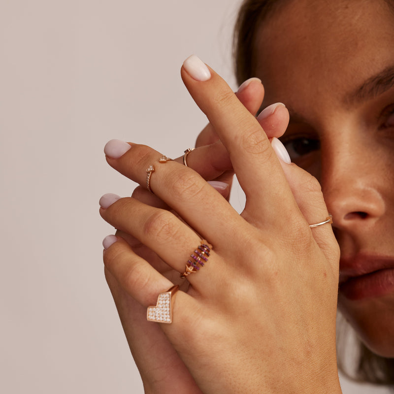 Silvia diamond ring