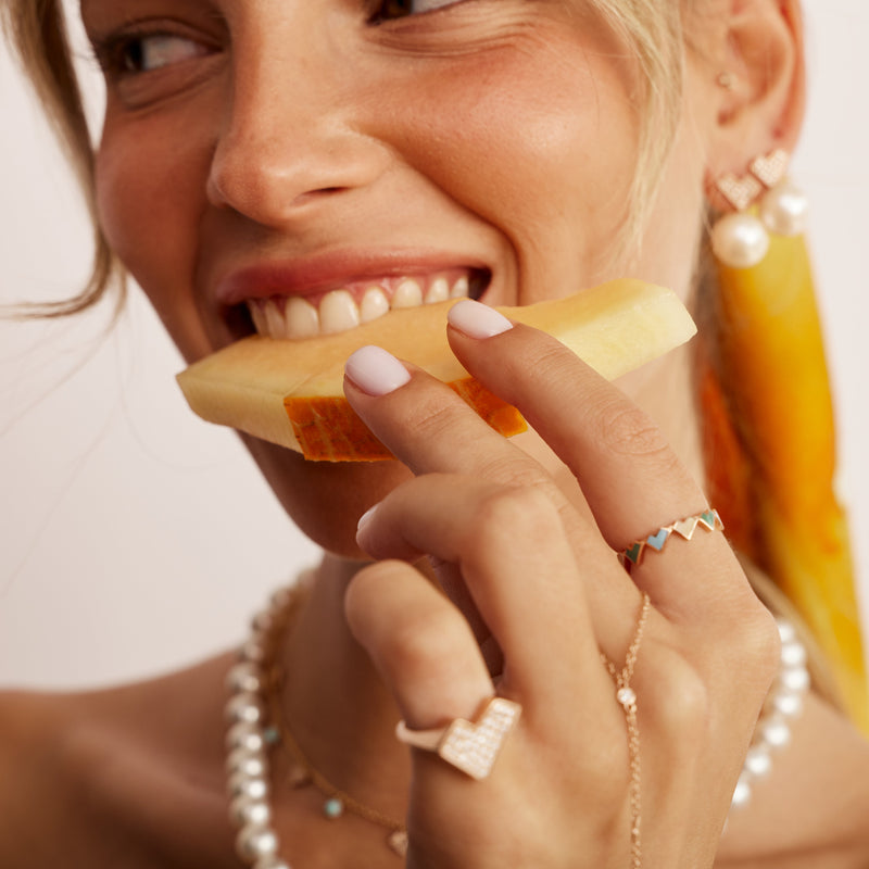 Kamila enamel ring