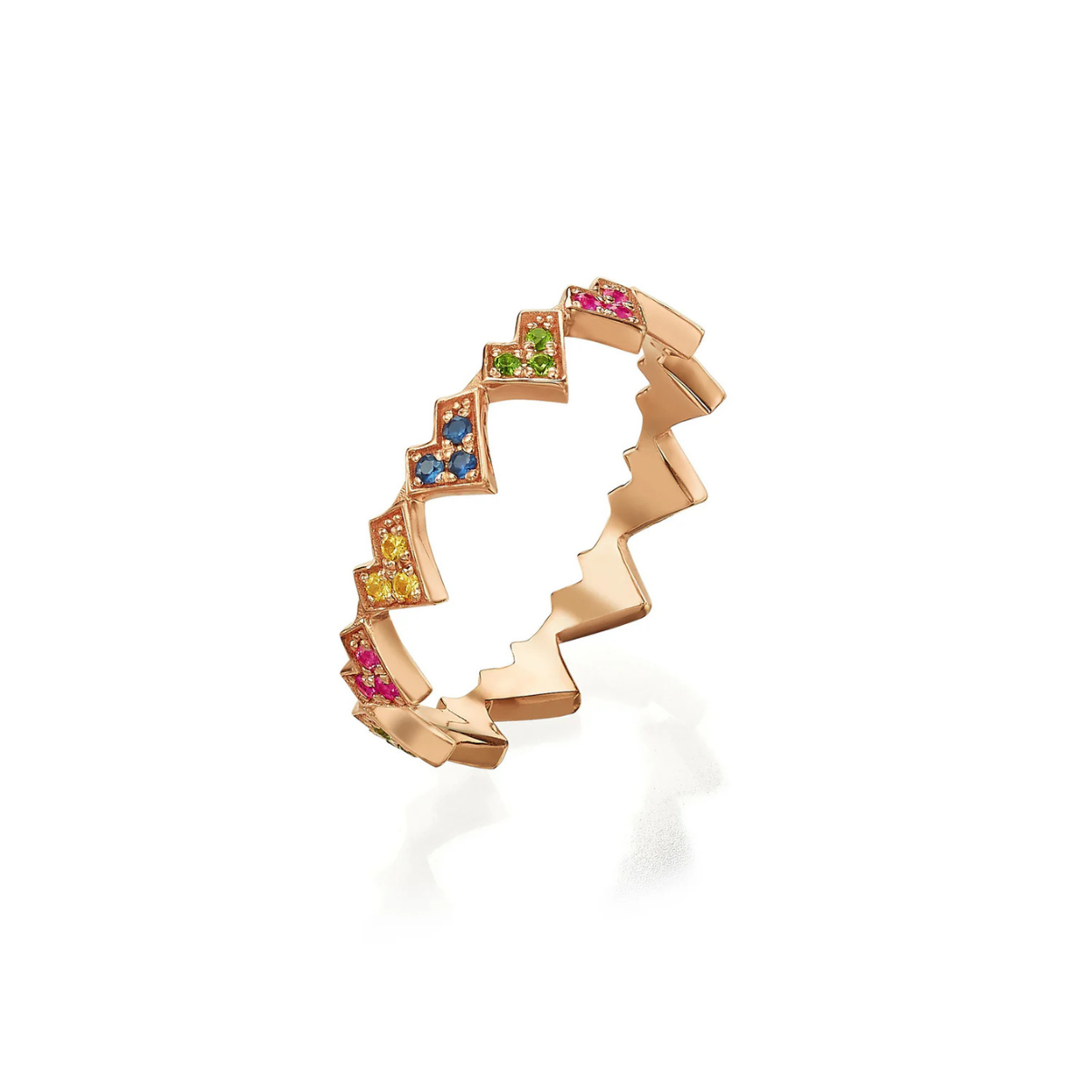 Kamila multicolor ring