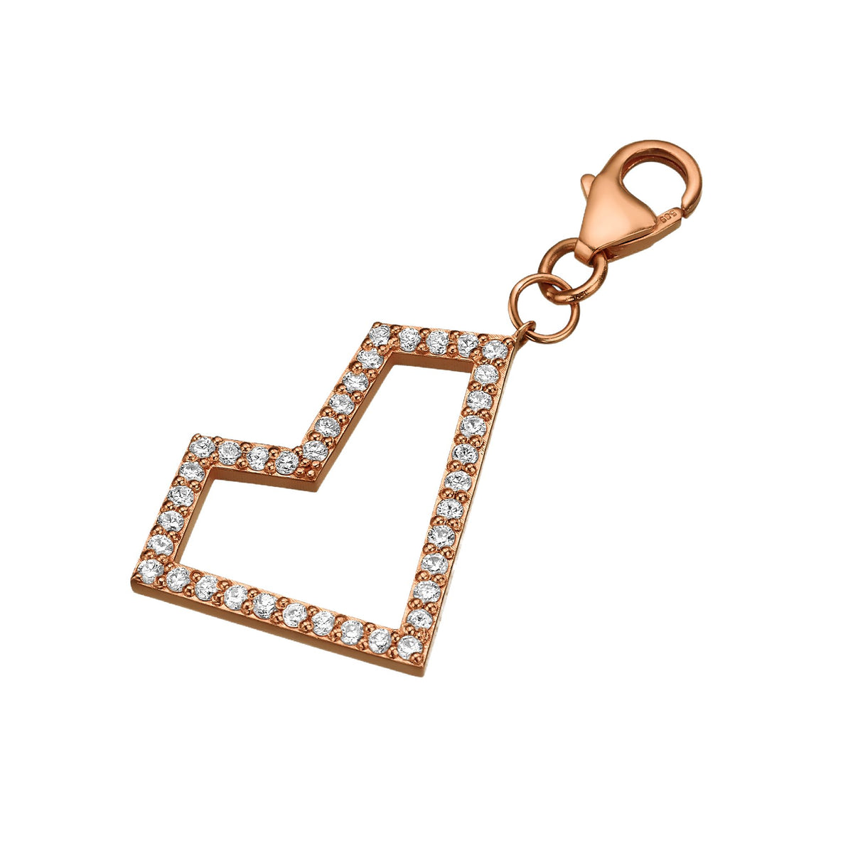 Alessia diamond charm