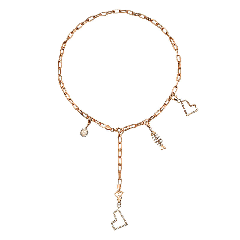 Alessia diamond charm